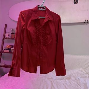 SLIMFIT Perfect your silloutte SIZE SMALL Dress Shirt with beautiful details.